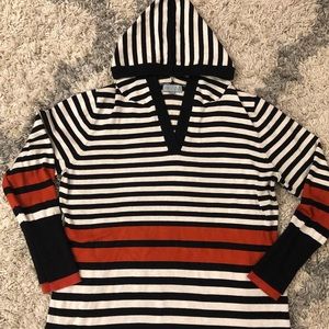 Joseph A long hooded sweater